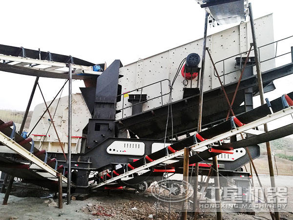 吉林移動破碎站現場 吉林移動破碎站現場